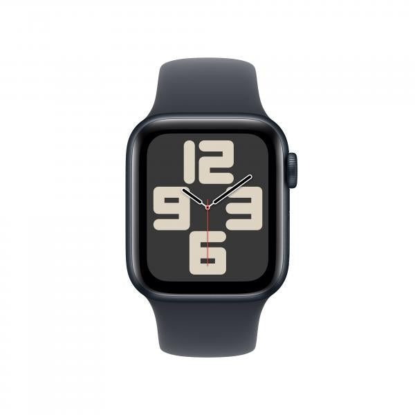 Apple Watch SE GPS 40mm Cassa Alluminio Mezzanotte con Mezzanotte Sport Band - S/M - EUROBABYLON