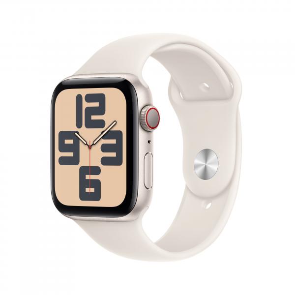 Apple Watch SE OLED 44 mm Digitale 368 x 448 Pixel Touch screen 4G Beige Wi-Fi GPS (satellitare) - EUROBABYLON