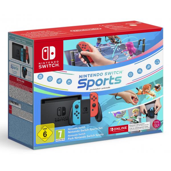 Nintendo Switch+ Switch Sports+NSO 12m