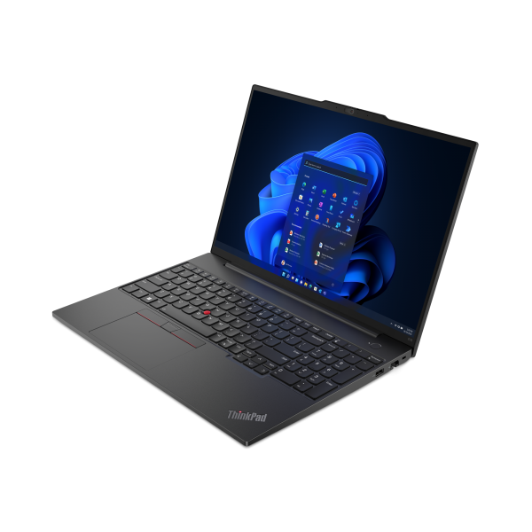 Lenovo ThinkPad E16 Intel Core i5 i5-13420H Computer portatile 40,6 cm (16") WUXGA 16 GB DDR4-SDRAM 512 GB SSD Wi-Fi 6 (802.11ax) Windows 11 Pro Nero - EUROBABYLON