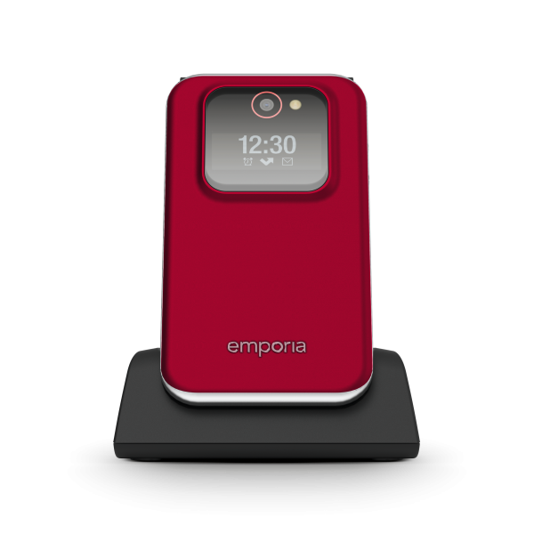 Emporia emporiaJOY-LTE 7,11 cm (2.8") 115 g Rosso Telefono per anziani - EUROBABYLON