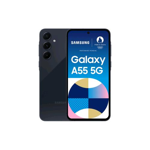 SMARTPHONE SAMSUNG GALAXY A55 6.6" 128GB RAM 8GB DUAL SIM 5G BLUE BLACK