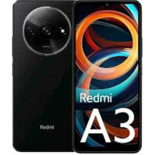 SMARTPHONE XIAOMI REDMI A3 6.7" 64GB RAM 3GB DUAL SIM MIDNIGHT BLACK TIM ITALIA