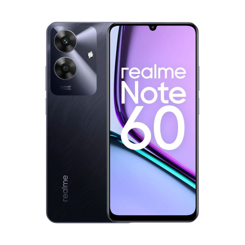 SMARTPHONE REALME NOTE 60 6/128GB 6,7" 4G A 14.0 IT MARBLE BLACK DUAL - EUROBABYLON