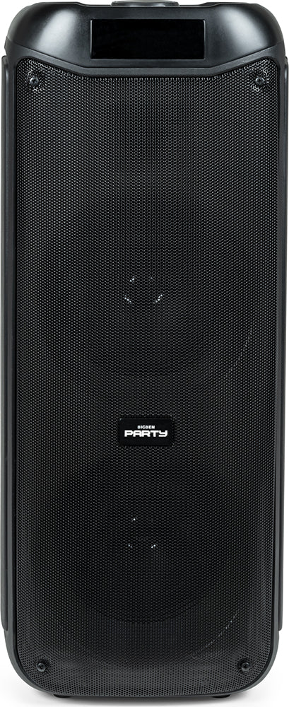 BIGBEN PARTY LUMINOUS LOUDSPEAKER BT 200W USB SD AUX LIGHTS EFFECTS MICROPHONE BLACK PARTYBTHPL