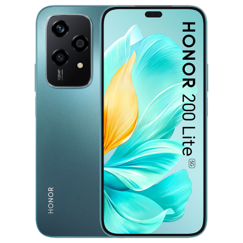 SMARTPHONE HONOR 200 LITE 5G 8/256GB CYAN VODAFONE - EUROBABYLON