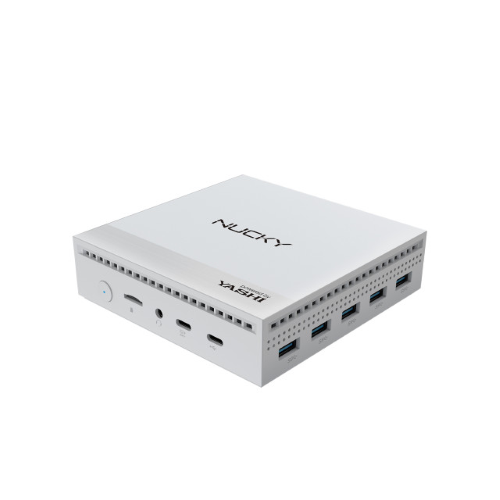 YASHI MINI PC WHITE NUCKY Celeron Quad Core N100 8GB 256GB SSD WIN 11 PRO