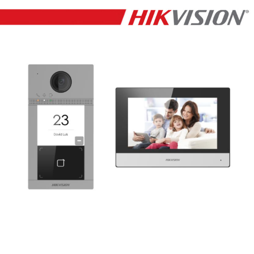 Hikvision Kit videocitofono IP Villa - DS-KIS604-P(C) - EUROBABYLON