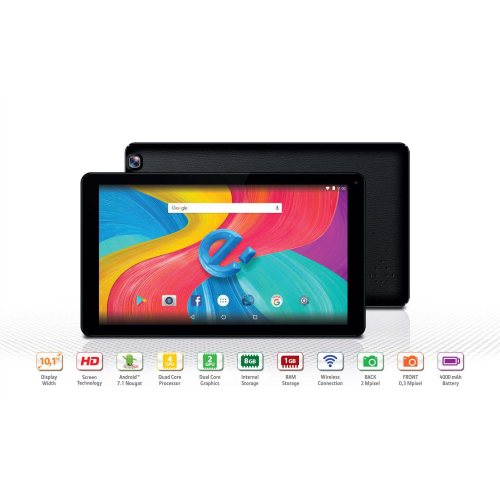 ESTAR TABLET 10.1"" WIFI BLACK - EUROBABYLON