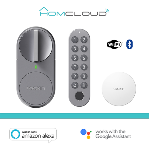 Homcloud By Lockin Kit Serratura intelligente - Smart Door Lock G30 - EUROBABYLON