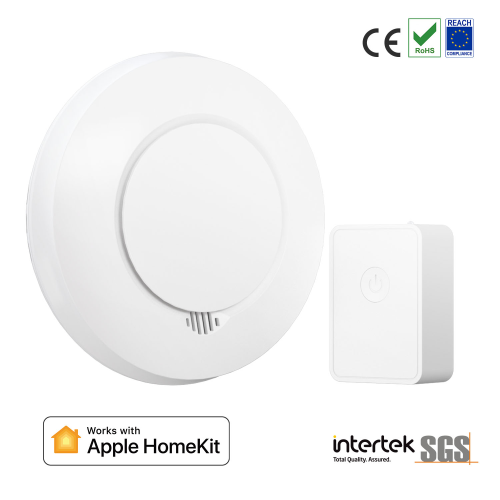 Meross KITRilevatore Fumo Smart RF + Hub Wi-Fi [EN 14604] - Apple HomeKit - EUROBABYLON