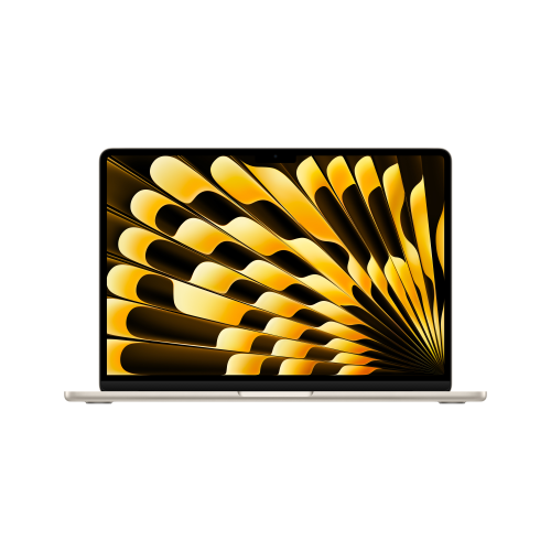 Apple MacBook Air - M3 - M3 8-core GPU - 16 GB RAM - 256 GB SSD - 13.6" IPS 2560 x 1664 (WQXGA) - Wi-Fi 6E, Bluetooth - starlight - tast: italiana