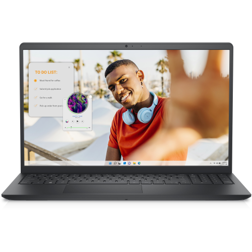 Dell Inspiron 15 3535 - AMD Ryzen 5 - 7520U / fino a 4.3 GHz - Win 11 Home - Radeon 610M - 8 GB RAM - 512 GB SSD NVMe - 15.6" IPS 1920 x 1080 (Full HD) @ 120 Hz - Wi-Fi 5 - nero carbonio - BTS - con 1 anno di base in sede - EUROBABYLON