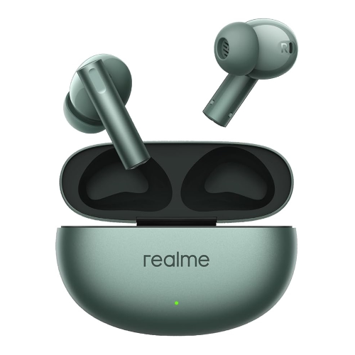 REALME AIR 6 FOREST GREEN WIRELESS EAR BUDS - EUROBABYLON