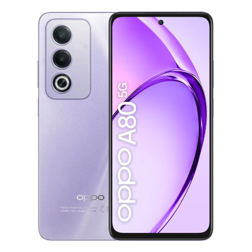 OPPO A80 6.7" 256GB RAM 8GB 5G MOONLIGHT PURPLE TIM ITALIA