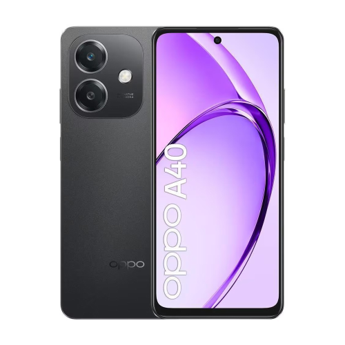 OPPO A40 128GB TIM SPARKLE BLACK 6.7" 4GB/128GB