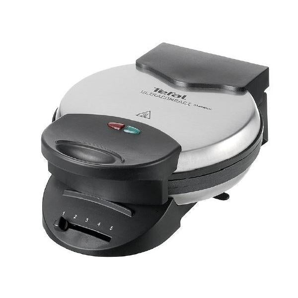 Tefal WM310D 5 waffle 1000 W Nero, Acciaio inossidabile - EUROBABYLON