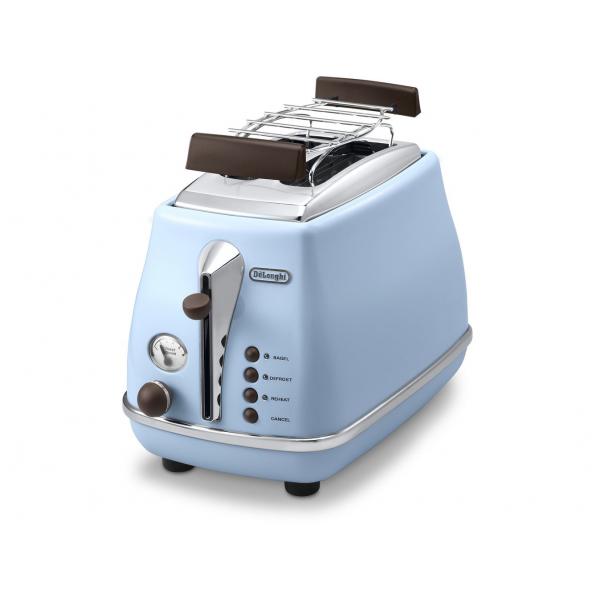 DeLonghi CTOV 2103.AZ tostapane 2 fetta/e 900 W Blu - EUROBABYLON