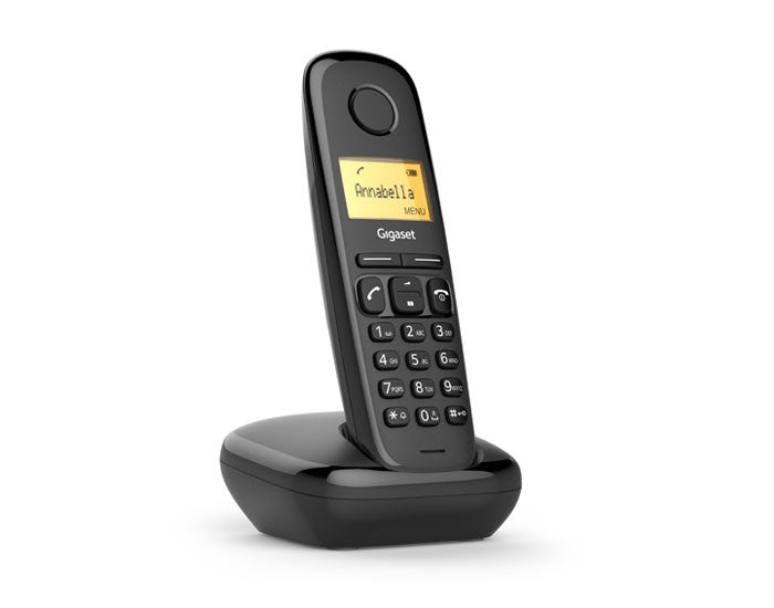 GIGASET WIRELESS PHONE A170 DUO BLACK (L36852-H2802-D201) - EUROBABYLON