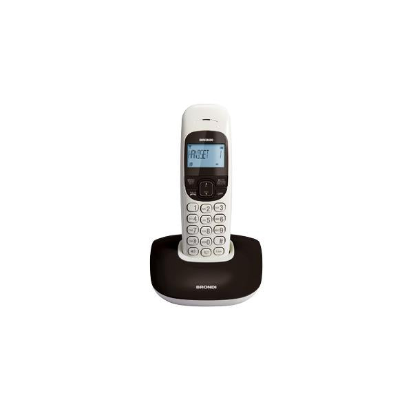 Brondi Nice DECT Identificatore di chiamata Nero, Bianco