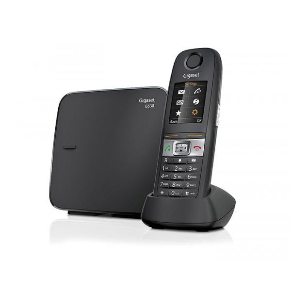 Gigaset E630 Telefono DECT Identificatore di chiamata Nero - EUROBABYLON