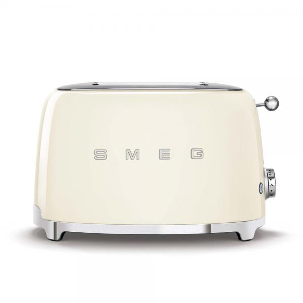 Smeg Tostapane 50's Style  Panna LUCIDO 2x2  TSF01CREU