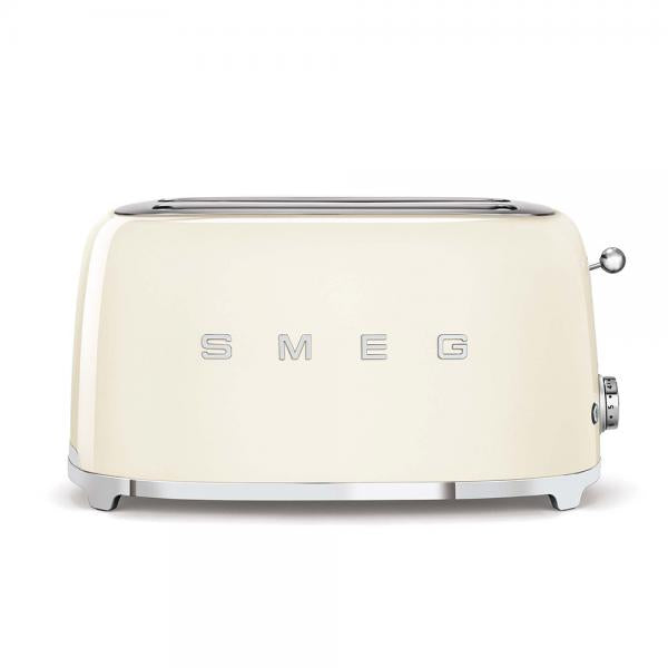 Smeg Tostapane 50's Style  Panna LUCIDO 2x4  TSF02CREU