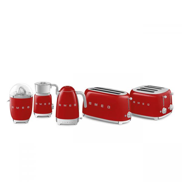 Smeg TSF02RDEU tostapane 4 fetta/e 1500 W Rosso