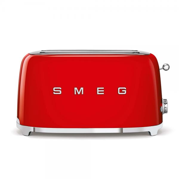 Smeg TSF02RDEU tostapane 4 fetta/e 1500 W Rosso