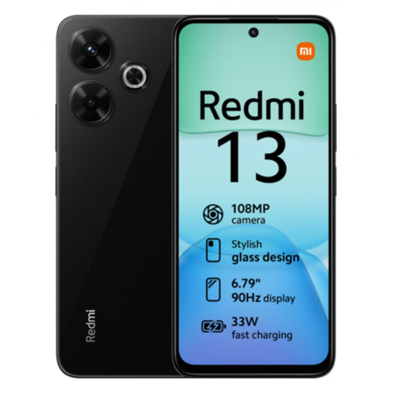 XIAOMI REDMI 13 6+128GB NFC MIDNIGHT BLACK OEM