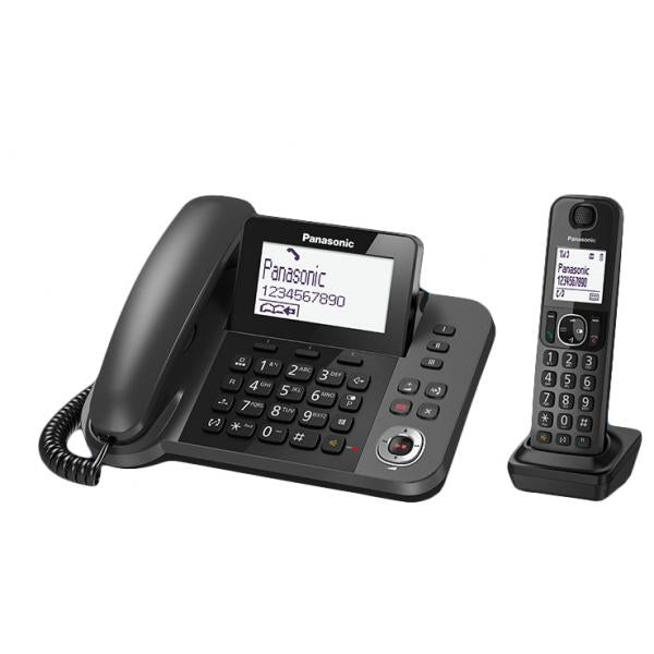 Panasonic KX-TGF320E telephone DECT telephone Caller ID Black