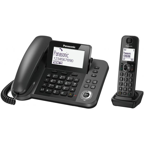 Panasonic KX-TGF310 Telefono DECT Identificatore di chiamata Nero - EUROBABYLON