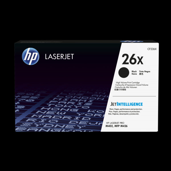 HP Cartuccia Toner originale nero ad alta capacità LaserJet 26X