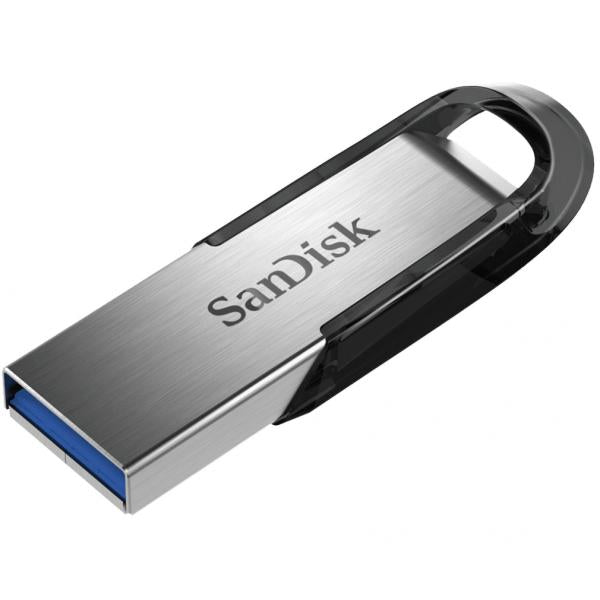 SanDisk Ultra Flair unità flash USB 32 GB USB tipo A 3.2 Gen 1 (3.1 Gen 1) Nero, Acciaio inox