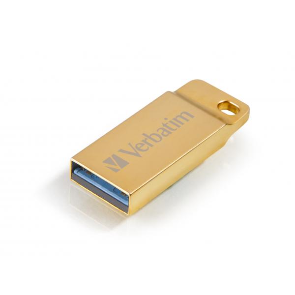 Verbatim Metal Executive - Memoria USB 3.0 da 32 GB - Oro - EUROBABYLON