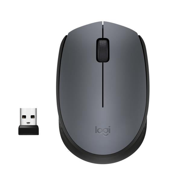 Logitech M170 Grey-K mouse Ambidestro RF Wireless Ottico 1000 DPI - EUROBABYLON