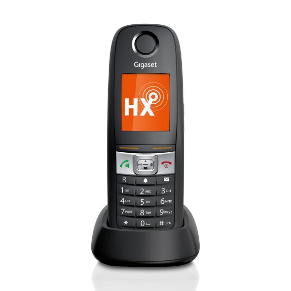 Gigaset E630HX Analog/DECT-Telefon Anrufererkennung Grau
