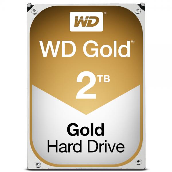 Western Digital Gold disco rigido interno 2 TB 7200 Giri/min 128 MB 3.5" Serial ATA III - EUROBABYLON