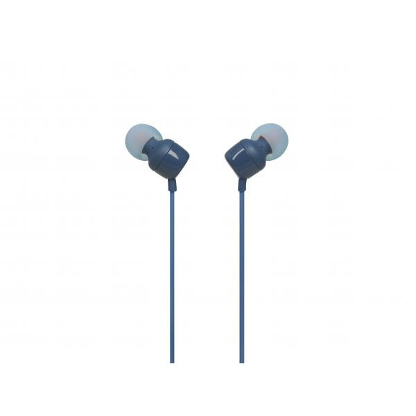 JBL Tune 110 Auricolare Cablato In-ear MUSICA Blu