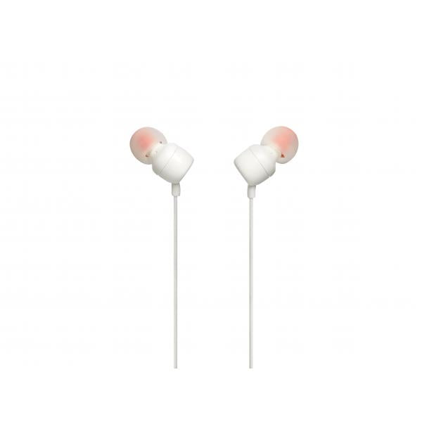 JBL Tune 110 Auricolare Cablato In-ear MUSICA Bianco