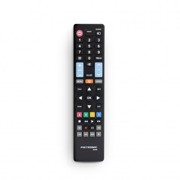 Metronic 495340 IR Wireless Buttons Black Remote Control