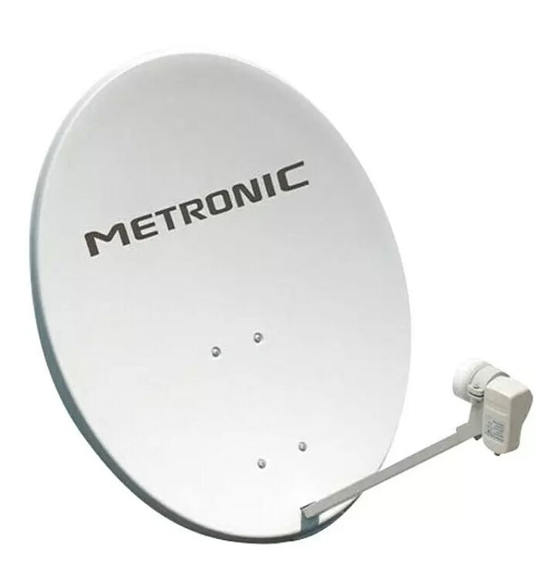 METRONIC PARABOLIC KIT  60CM TO RECEIVE FREE SATELLITE CHANNELS 498252