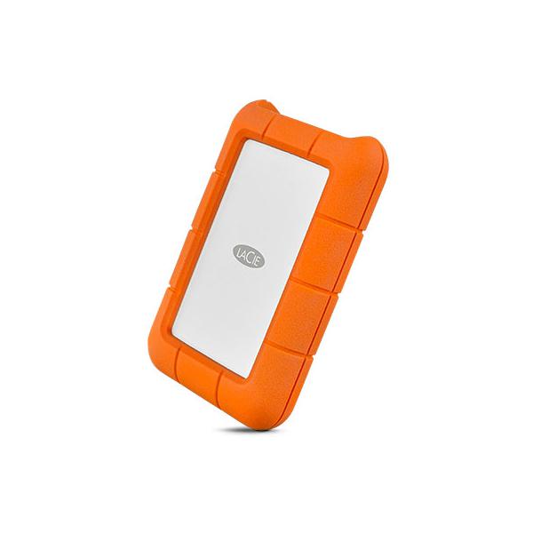 LaCie Rugged USB-C disco rigido esterno 2000 GB Arancione, Argento - EUROBABYLON