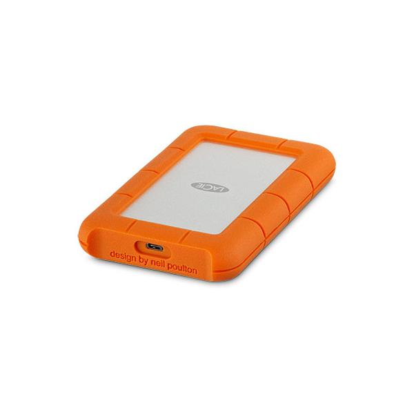 LaCie Rugged USB-C disco rigido esterno 4 TB 5400 Giri/min 2.5" USB tipo-C 3.2 Gen 1 (3.1 Gen 1) Arancione, Argento - EUROBABYLON