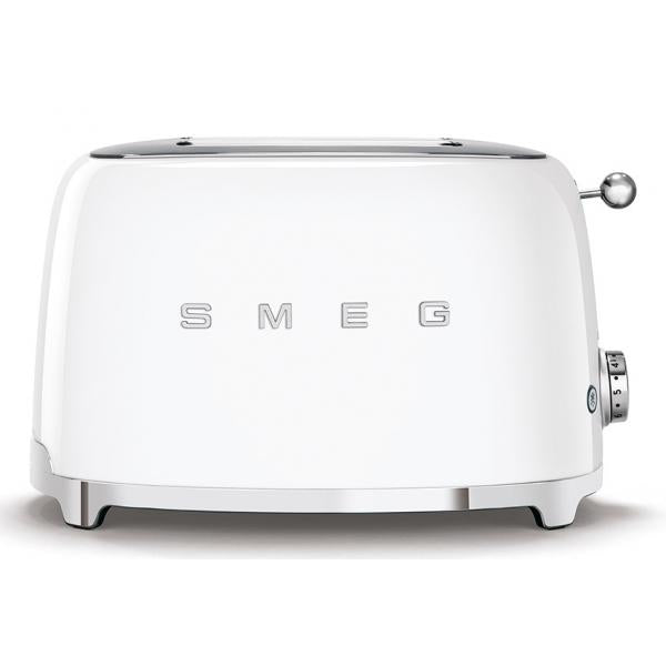 Smeg Tostapane 50's Style - Bianco LUCIDO 2x2 - TSF01WHEU