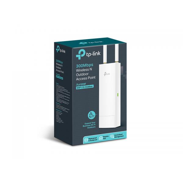 TP-Link Omada EAP110-Outdoor 300 Mbit/s Bianco Supporto Power over Ethernet (PoE)