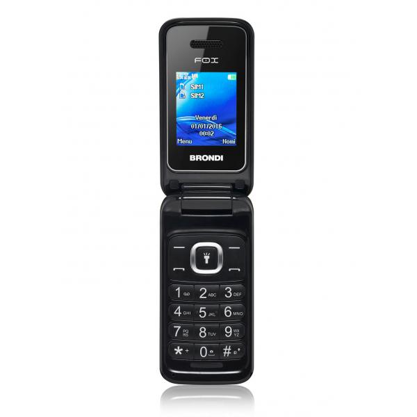 Brondi Fox 1.77" 74g Black Phone Feature 