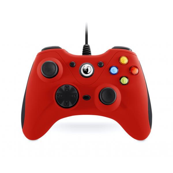 NACON GC-100XF Gamepad PC Analogico/Digitale USB Nero, Rosso - EUROBABYLON