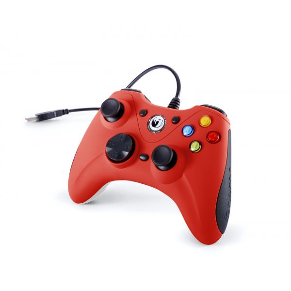 NACON GC-100XF Gamepad PC Analogico/Digitale USB Nero, Rosso - EUROBABYLON