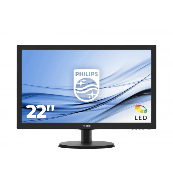 Philips V Line Monitor LCD con SmartControl Lite 243V5QHABA/00 - EUROBABYLON